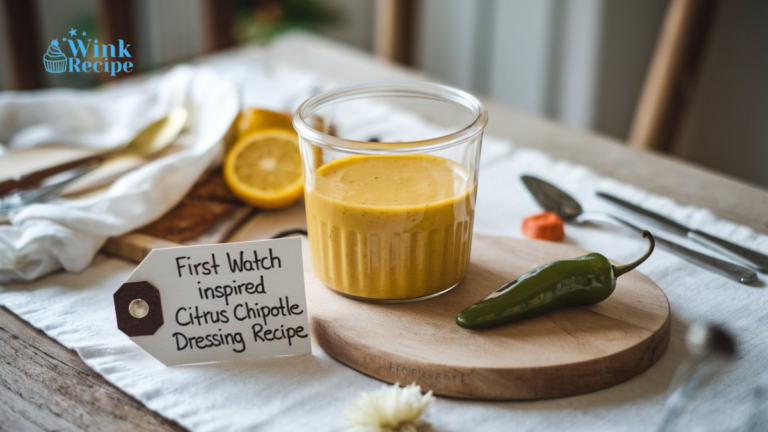 First Watch Citrus Chipotle Dressing Recipe