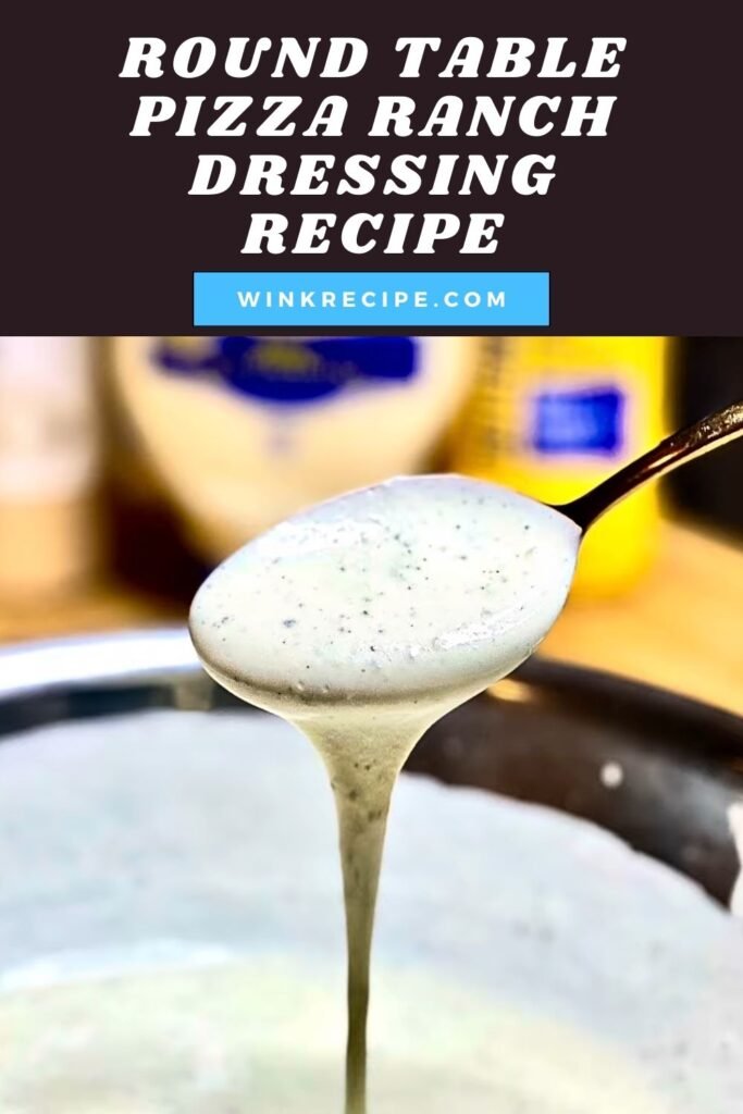 Round Table Pizza Ranch Dressing Copycat