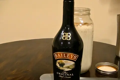 Add the Bailey’s Irish Cream