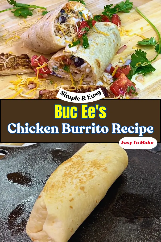 Buc Ee's Chicken Burrito