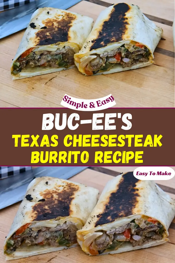 Buc Ee's Texas Cheesesteak Burrito 