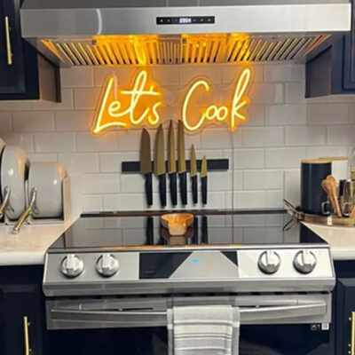 Custom LED Neon Signs: How Lighting Transforms Kitchens and Dining Spaces