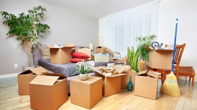 Moving preparation steps for a private house