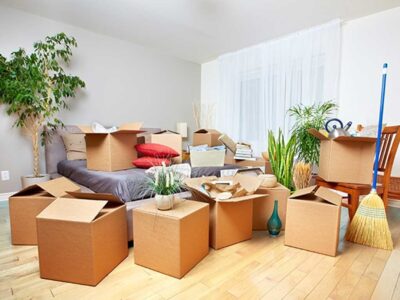 Moving preparation steps for a private house